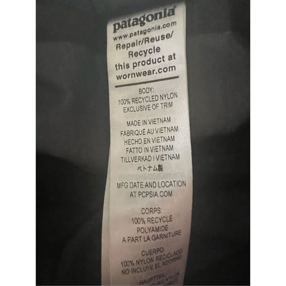 Patagonia Mens Smolder Blue Dual Aspect Waterproof Snow Ski Bibs Large - Picture 5 of 5